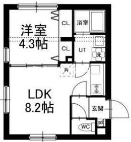LOTUS梅屋敷の間取り