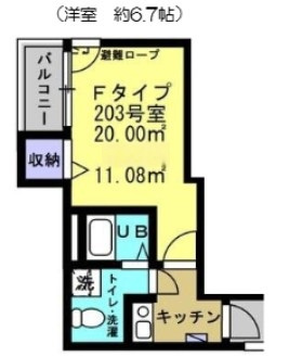 Sincrease一之江の間取り