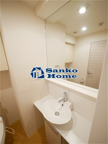 シースペース三ノ輪の洗面所
