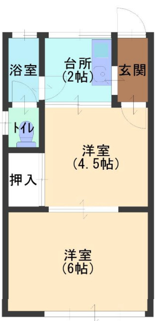 ジョイフル宮丘の間取り