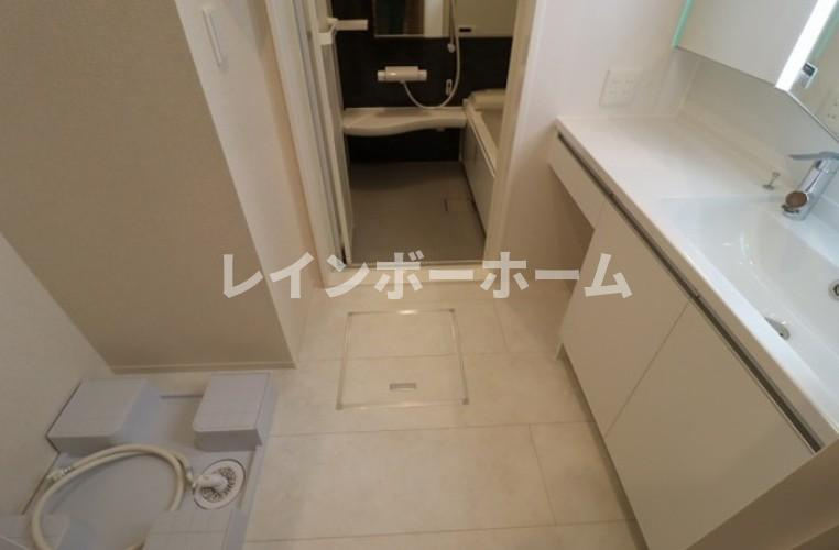 仲介手数料（賃料の1.10ヵ月）の50％OFF対象物件！の洗面所