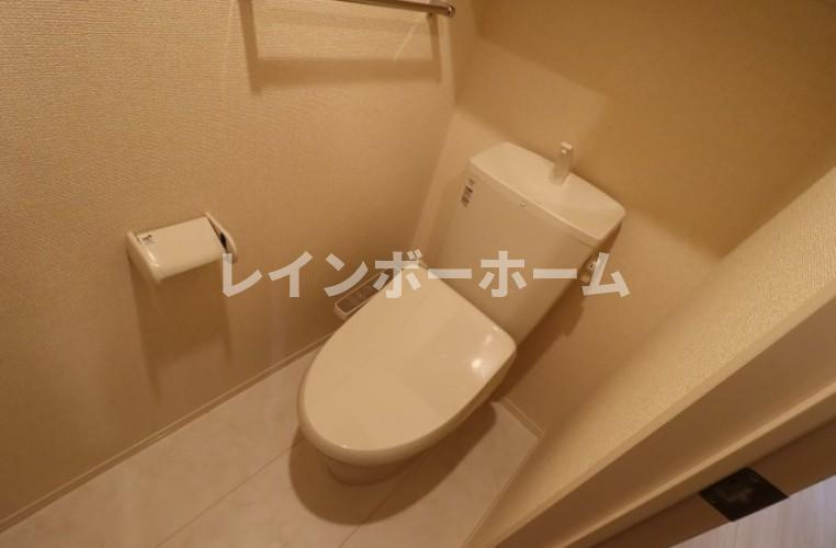 仲介手数料（賃料の1.10ヵ月）の50％OFF対象物件！のトイレ