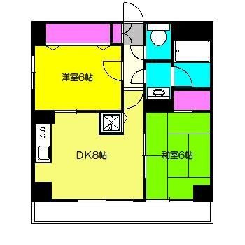 宮崎台コートパレスの間取り