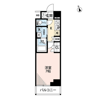 【間取り】 | プレール・ドゥーク川崎大師Ⅱ