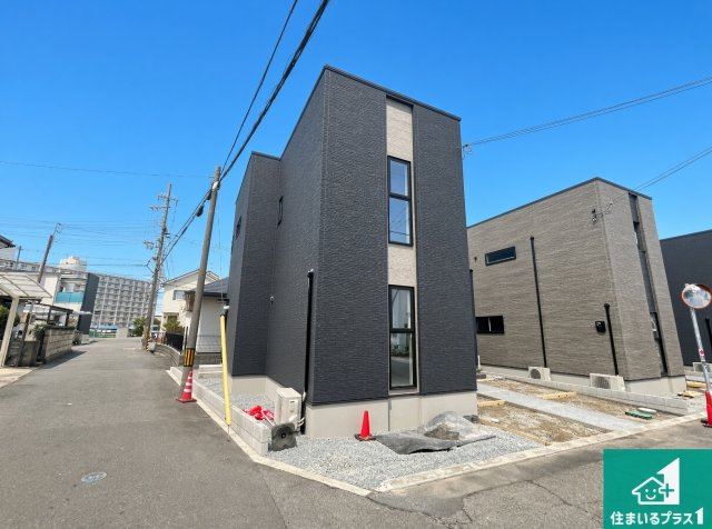 加古川市平岡町二俣　新築一戸建ての外観|安心の10年保証！外観を美しく保ち、雨水で汚れを落とします！気になることがありましたら、お気軽にお問い合わせください！