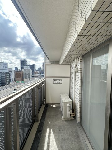 ブランクレール谷町のバルコニー