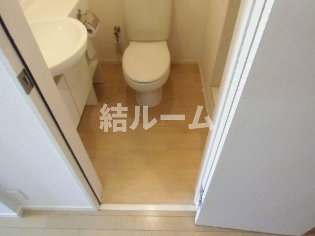 板橋区赤塚６丁目のアパートのトイレ
