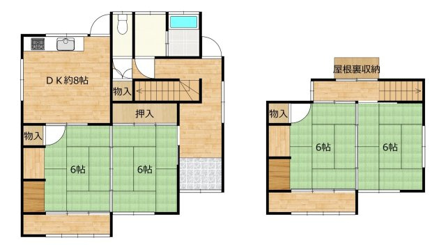 【間取り】 | 学園南1丁目中古戸建 | 現況間取りです。