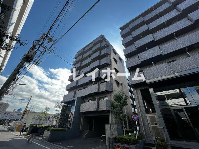 ルーブル仲六郷壱番館の外観