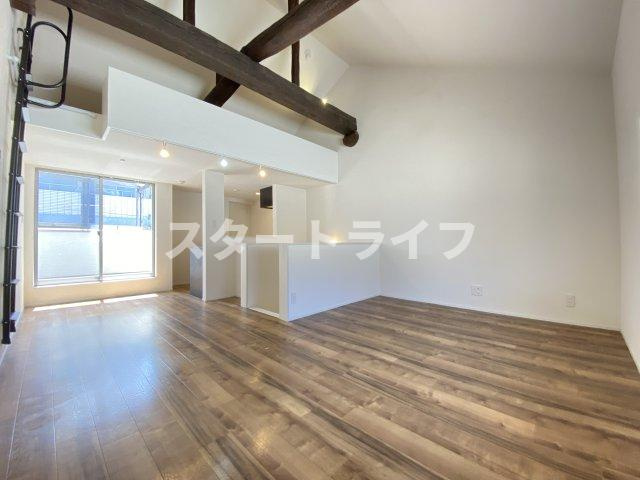大阪市淀川区木川西２丁目のテラスの寝室