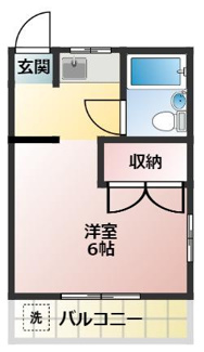 【間取り】 | グリーンハイツ実籾