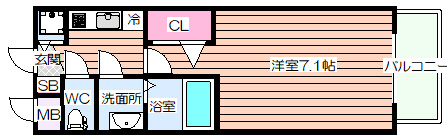 【間取り】 | スワンズシティ梅田ウエスト