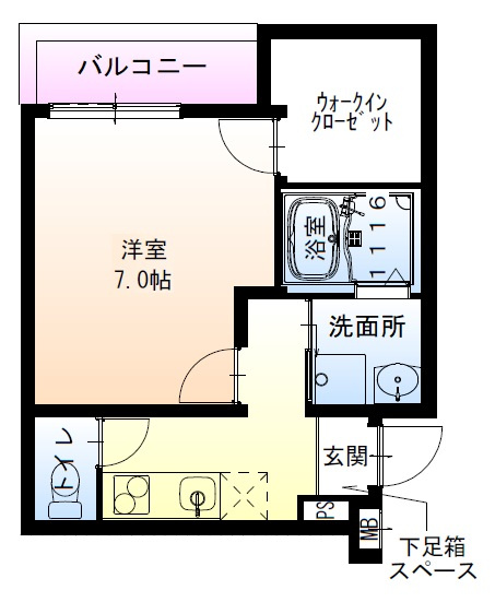 【間取り】 | フジパレス堺諏訪森サウス