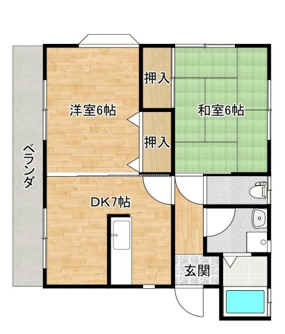 ドリームハイツムラカミの間取り
