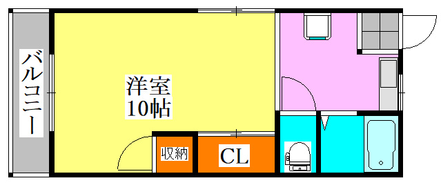 【間取り】 | 第7アトムステーションビル