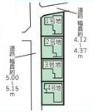 加古川市平岡町二俣　新築一戸建ての区画図|全4区画