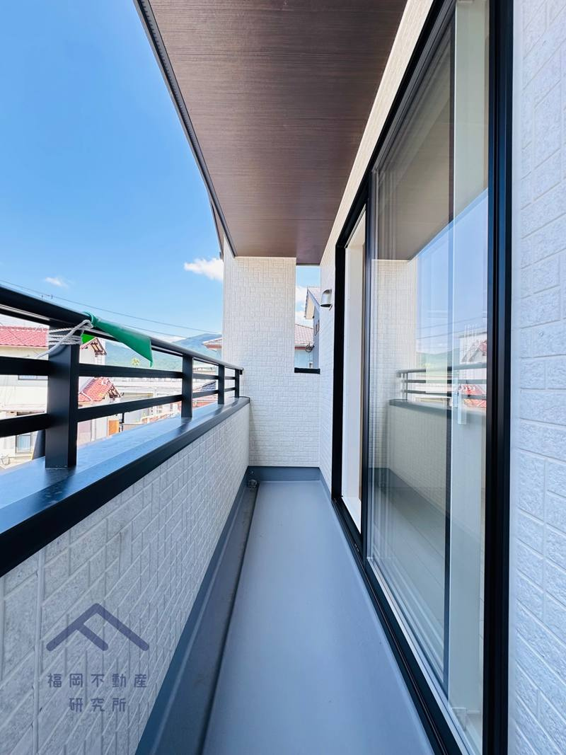 糟屋郡宇美町若草２丁目　戸建てのバルコニー