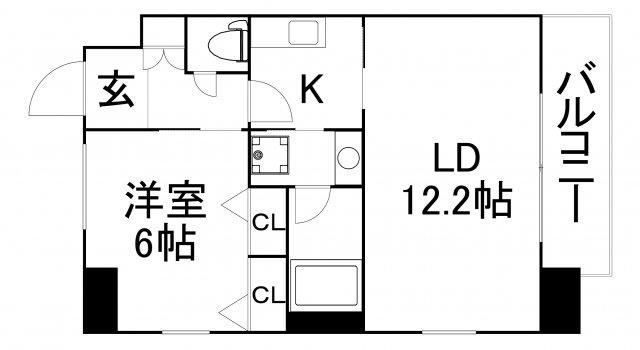 【間取り】 | S-RESIDENCE淀屋橋