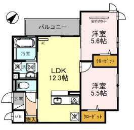 メゾン春日の間取り