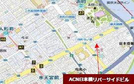 ACN日本橋リバーサイドビルの地図