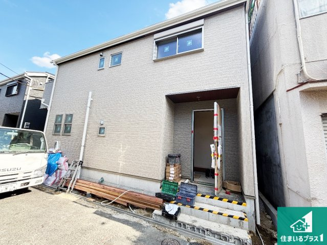 寝屋川市高柳　第12期　新築一戸建ての外観|現在の進捗状況です！順調に作業進行中、完成が待ち遠しいです！詳細の間取り等、お気軽にお問い合わせください！