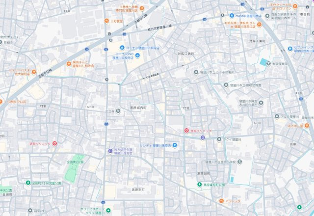 寝屋川市高柳　第12期　新築一戸建ての地図