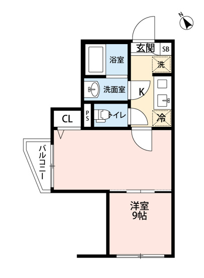 【間取り】 | レジデンスウエスト小作