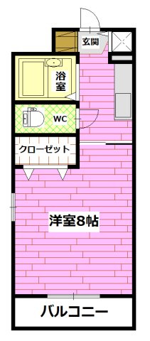 Aries（アリーズ）の間取り