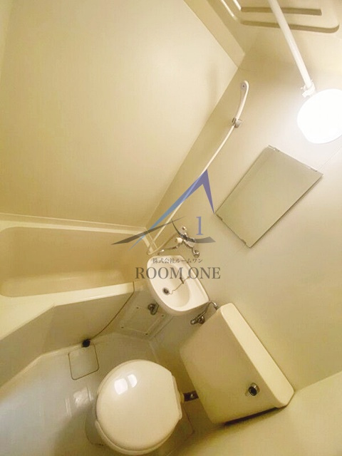 スカイコート生麦第４の浴室|お風呂です。