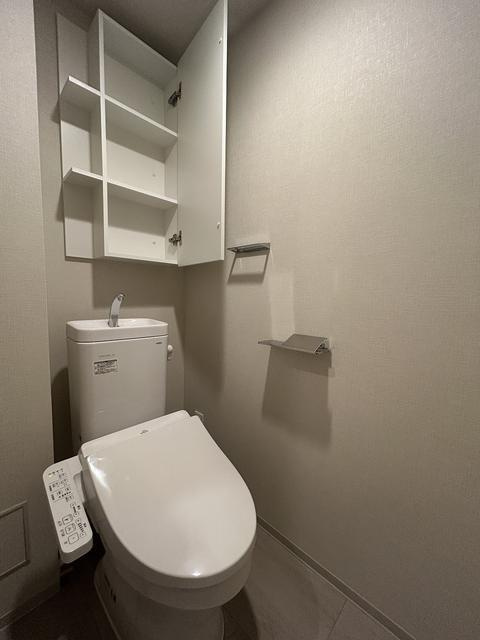 ブランシエスタ木場のトイレ|落ち着いた色調のトイレです