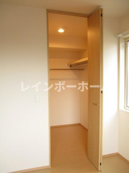 シャトレー新鎌ヶ谷　仲介手数料（賃料の1.10ヵ月）の50％OFF対象物件！の収納|大きなものも収納できそうです