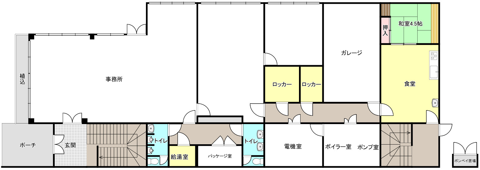関藤ビルの間取り