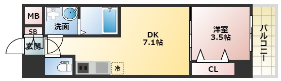 【間取り】 | レオンコンフォート天王寺東