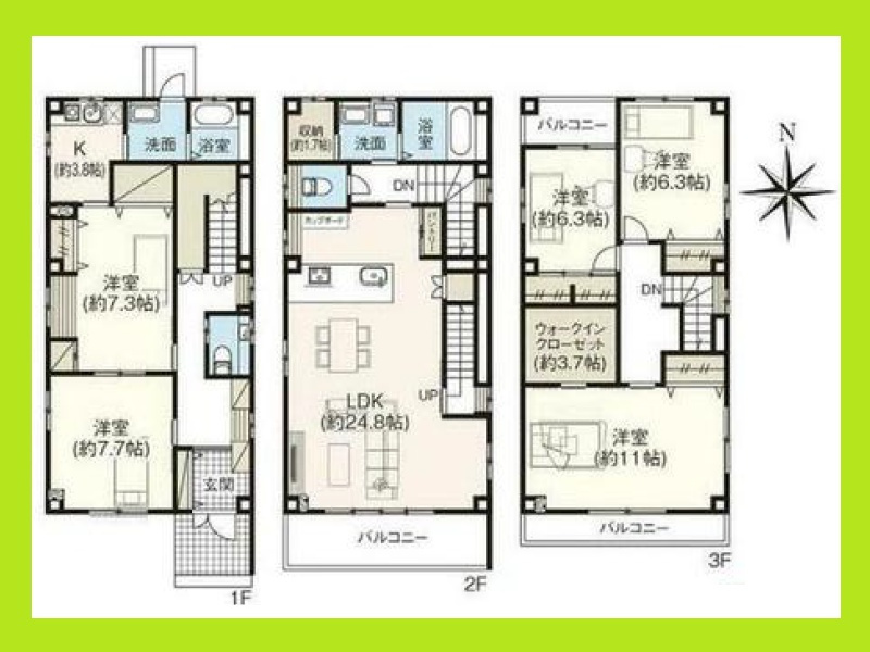 名古屋市南区曽池町２丁目の中古一戸建の間取り|◇間取図◇　