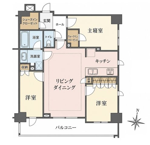 【間取り】 | オープンレジデンシア新宿ザ・ハウス