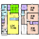【間取り】 | 3SLDK