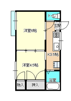 【間取り】 | コーポヒロ