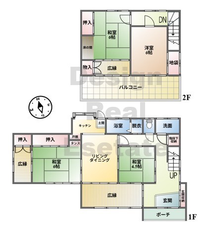 【間取り】 | 熊谷市久保島　中古住宅   | ※図面と現況が異なる場合は現況優先