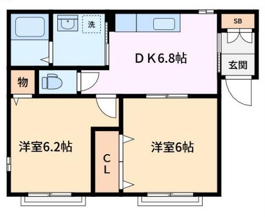 アンシャンテ井荻の間取り
