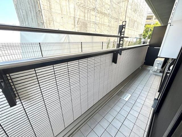 Ａ．ＦＬＡＴ　Ⅱのバルコニー|バルコニーです