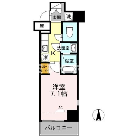 COURT BREEZE 多摩川の間取り