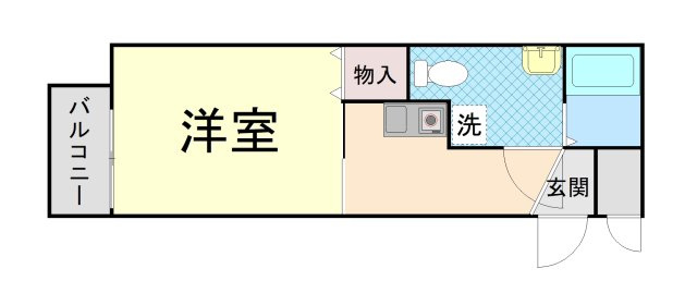 シティライフ稗原の間取り
