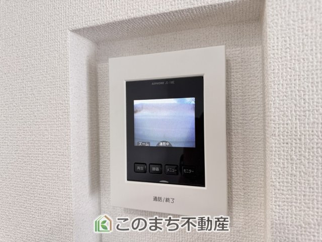 グラファーレ宇都宮市峰町3期の設備|モニタ付きインターホンで防犯面もしっかり安心♪