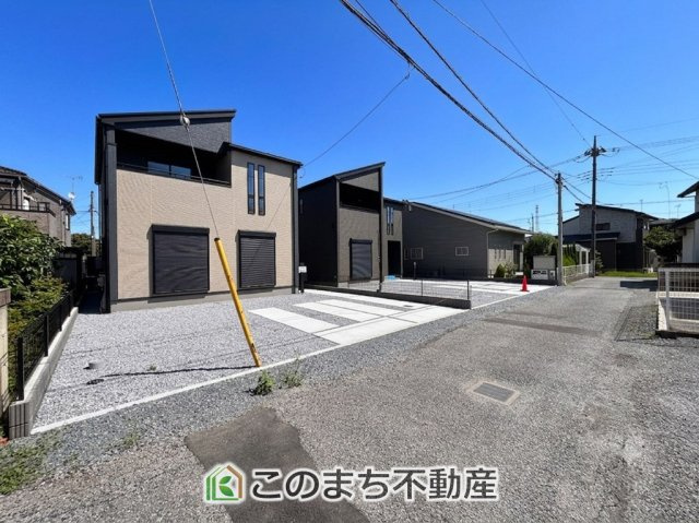 グラファーレ宇都宮市峰町3期の前面道路含む現地写真|前面道路含む現地写真
