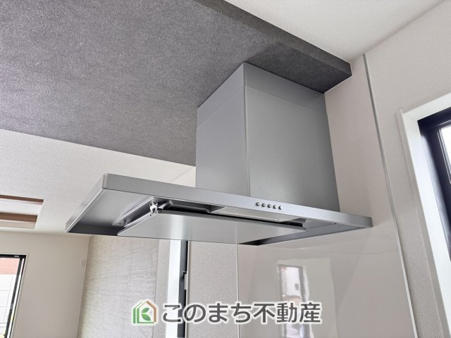 グラファーレ宇都宮市峰町3期のキッチン|お料理の匂いもスッキリ♪シンプルデザインで掃除も簡単‼