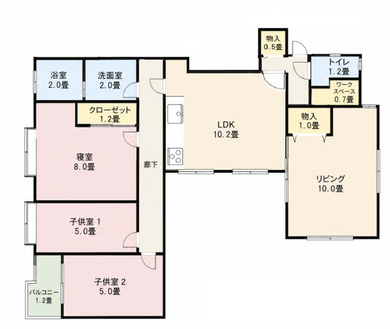【間取り】 | ボヌールバンドウ