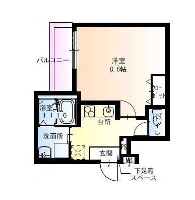 【間取り】 | フジパレス鳳駅西Ⅴ番館