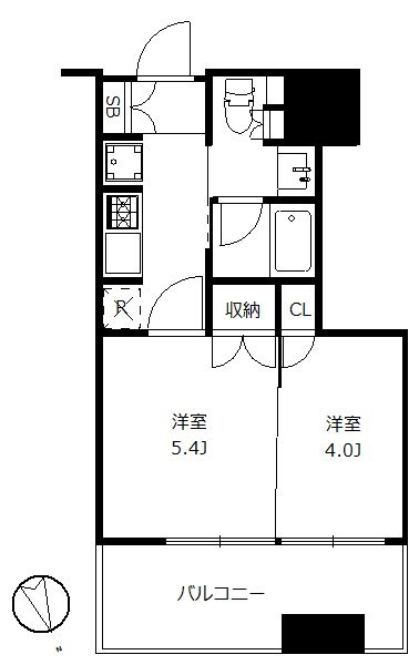 大崎ガーデンレジデンスの間取り