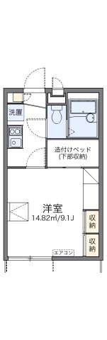 レオパレスＯｓｈｉｍａの間取り