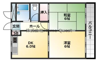 【間取り】 | シャトーバーデンバーデン